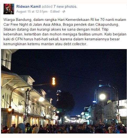 20 status Ridwan Kamil © 2016 brilio.net 20 status Ridwan Kamil © 2016 brilio.net