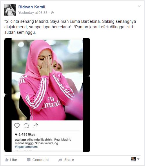 20 status Ridwan Kamil © 2016 brilio.net 20 status Ridwan Kamil © 2016 brilio.net