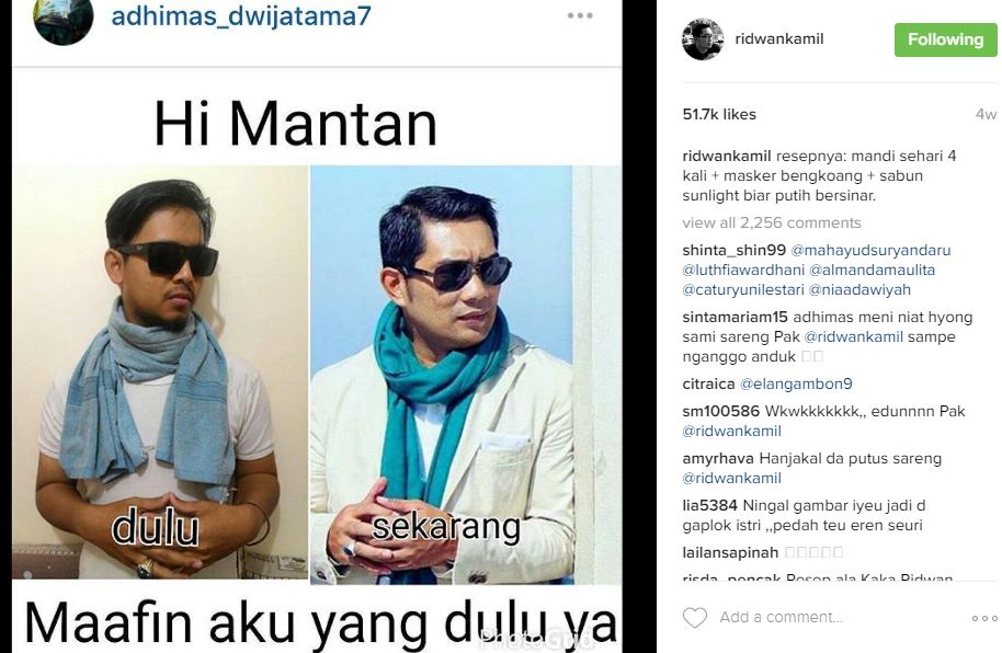 20 status Ridwan Kamil © 2016 brilio.net 20 status Ridwan Kamil © 2016 brilio.net