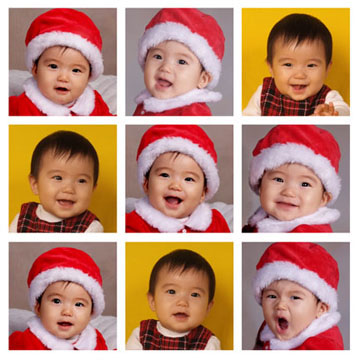 Bayi - Bayi juga piawai di depan kamera lho, 15 foto dengan berbagai ekspresi ini buktinya. © 2016 brilio.net