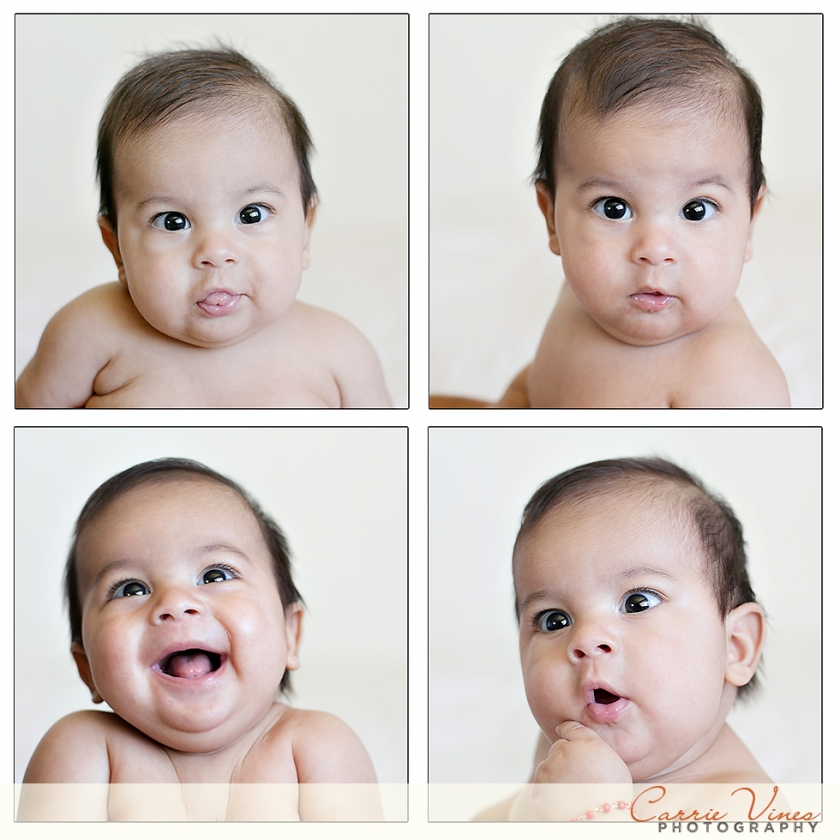 Bayi - Bayi juga piawai di depan kamera lho, 15 foto dengan berbagai ekspresi ini buktinya. © 2016 brilio.net