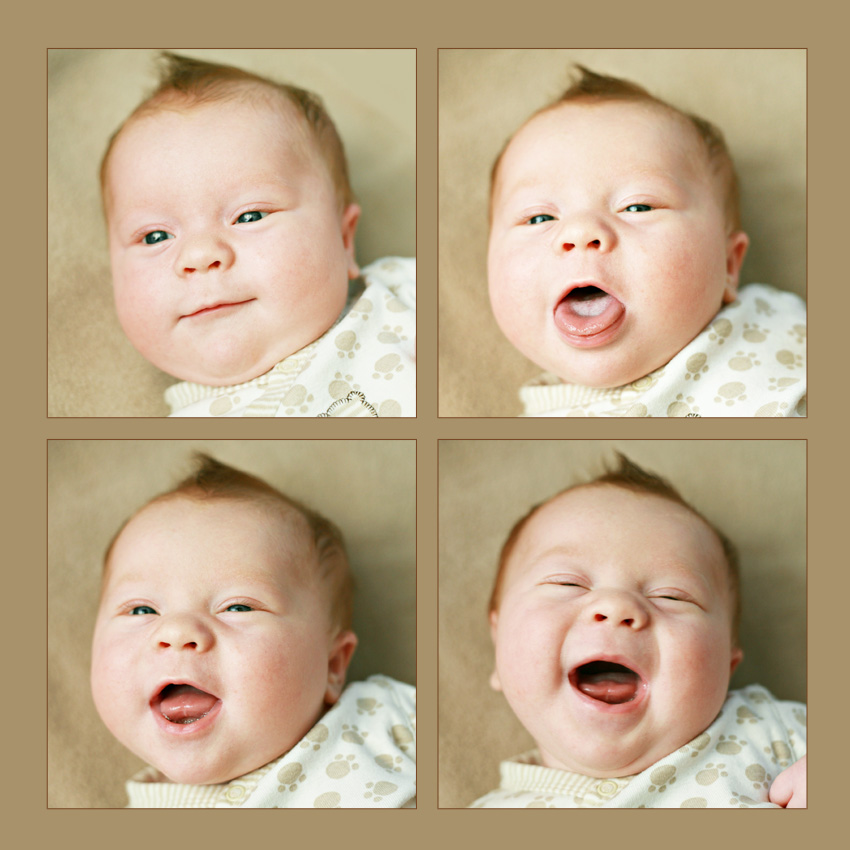 Bayi - Bayi juga piawai di depan kamera lho, 15 foto dengan berbagai ekspresi ini buktinya. © 2016 brilio.net