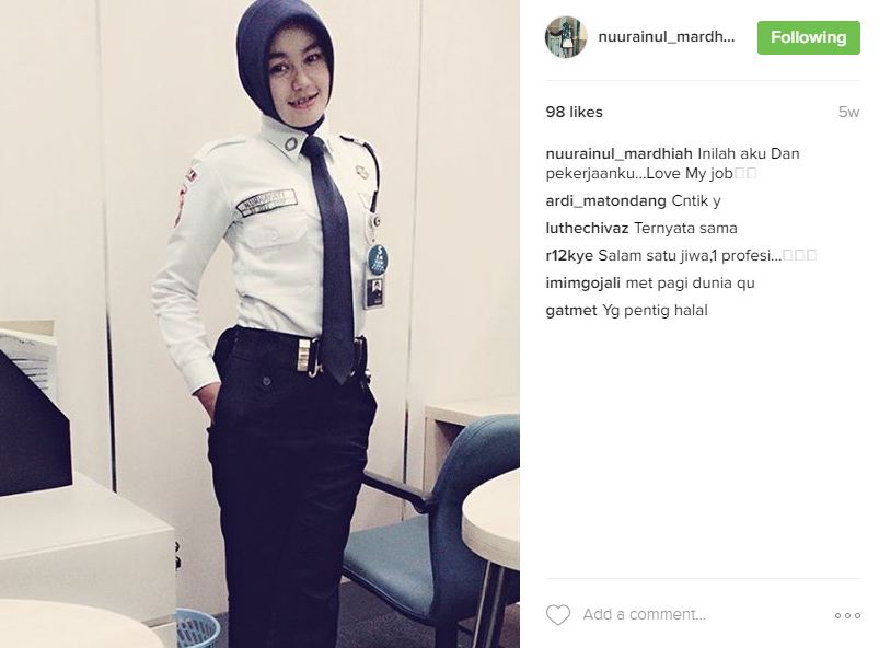 Nurhayati satpam © 2016 brilio.net