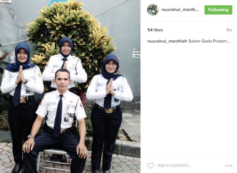 Nurhayati satpam © 2016 brilio.net