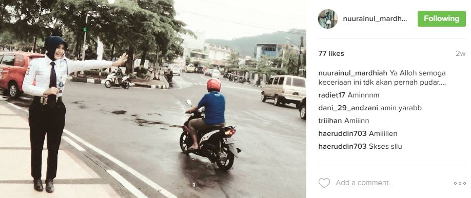 Nurhayati satpam © 2016 brilio.net