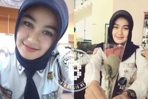 Nurhayati, satpam bank yang kecantikannya ngalahin istri pejabat!