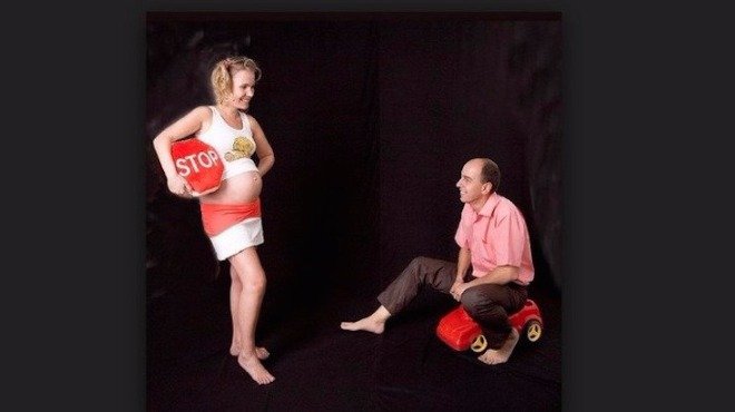 foto kehamilan absurd 1-19 © 2016 brilio.net