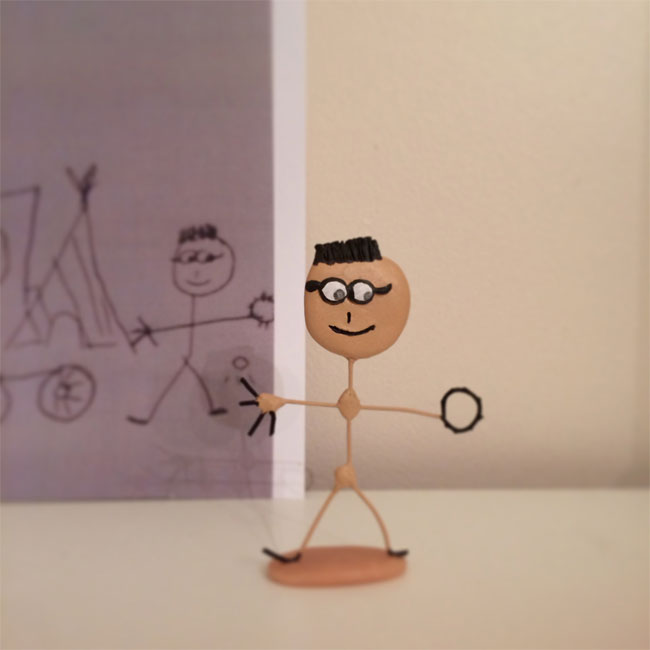 cewek ini ubah gambar anak-anak jadi mainan © 2016 brilio.net