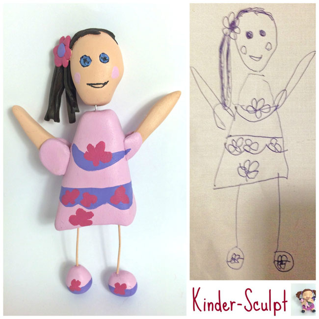 cewek ini ubah gambar anak-anak jadi mainan © 2016 brilio.net