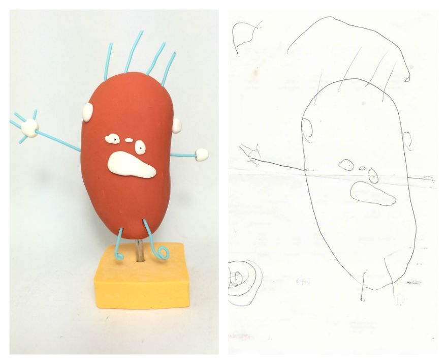 cewek ini ubah gambar anak-anak jadi mainan © 2016 brilio.net