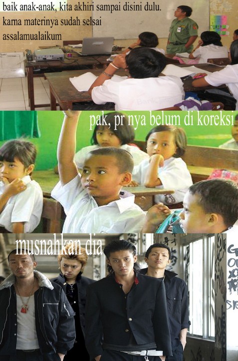 kelakuan sekolah  © 2016 brilio.net