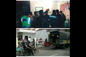Polisi kembali bubarkan kegiatan seni di Yogyakarta, lukisan disita!