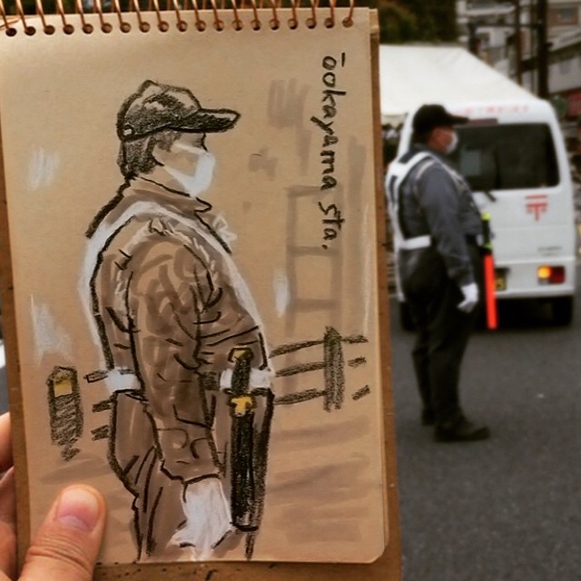 WOW - Seniman ini jadikan setiap orang yang ditemuinya sebagai model lukisannya © 2016 brilio.net