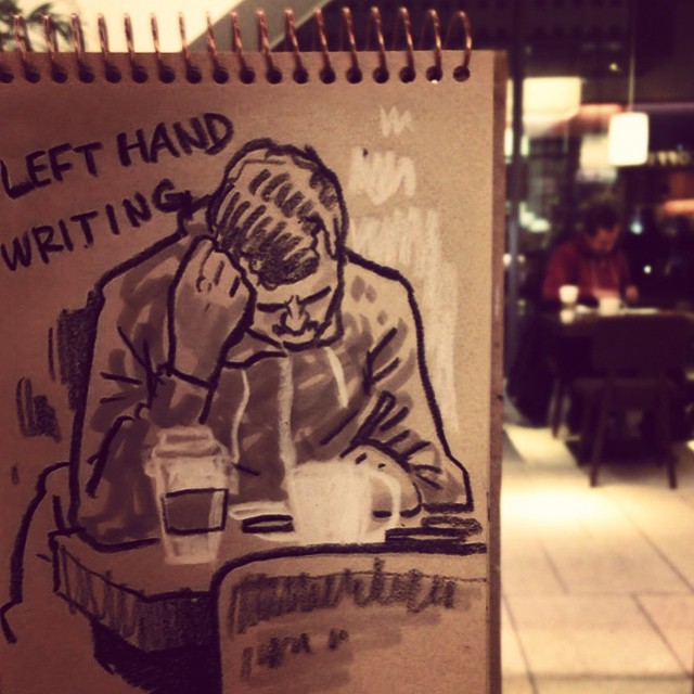 WOW - Seniman ini jadikan setiap orang yang ditemuinya sebagai model lukisannya © 2016 brilio.net