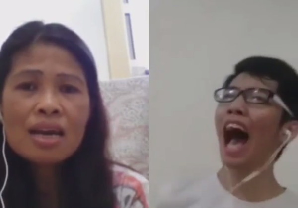 5 Video kocak duet nyanyi ala Ratu Smule, ada yang grogi nih!