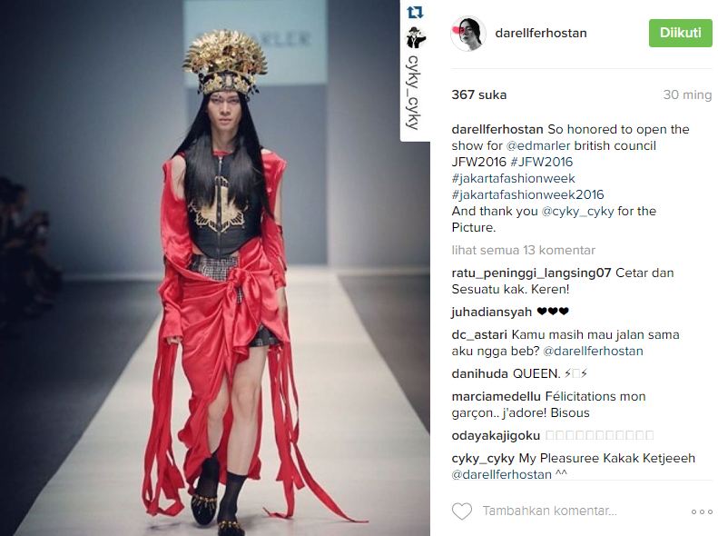 Darell Ferhostan © 2016 brilio.net Darell Ferhostan © 2016 brilio.net