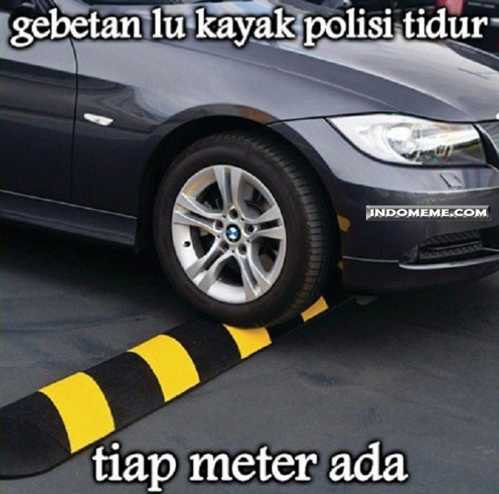 polisi tidur  © 2016 brilio.net polisi tidur  © 2016 brilio.net