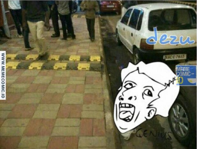 polisi tidur  © 2016 brilio.net polisi tidur  © 2016 brilio.net