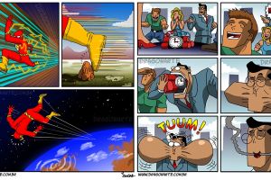 20 Komik strip tingkah usil superhero ini bikin ketawa ngakak