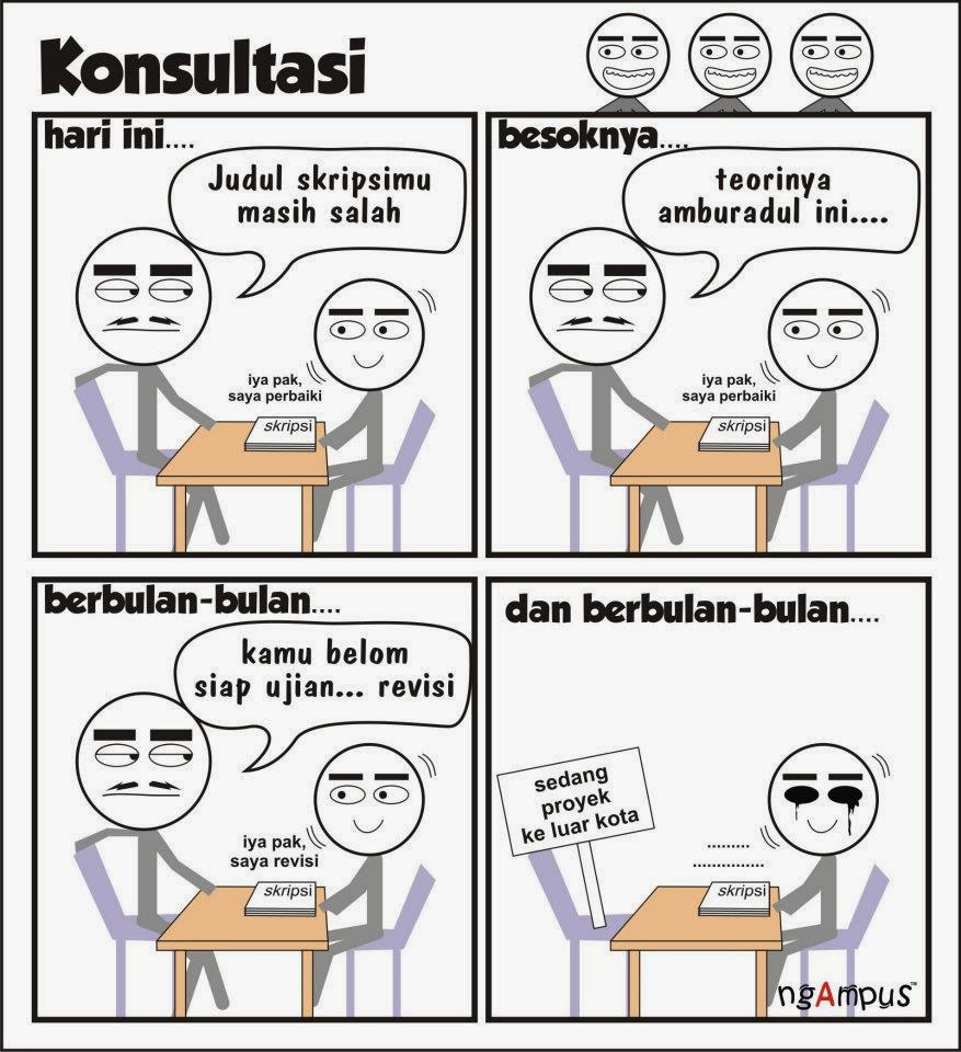 obrolan dosbing dan mahasiswa kocak 1-13 © 2016 brilio.net