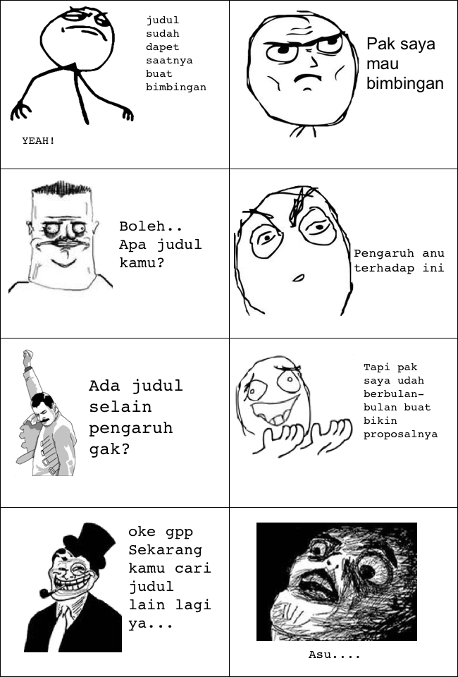 13 Obrolan kocak dosen pembimbing dan mahasiswa bikin ngakak!