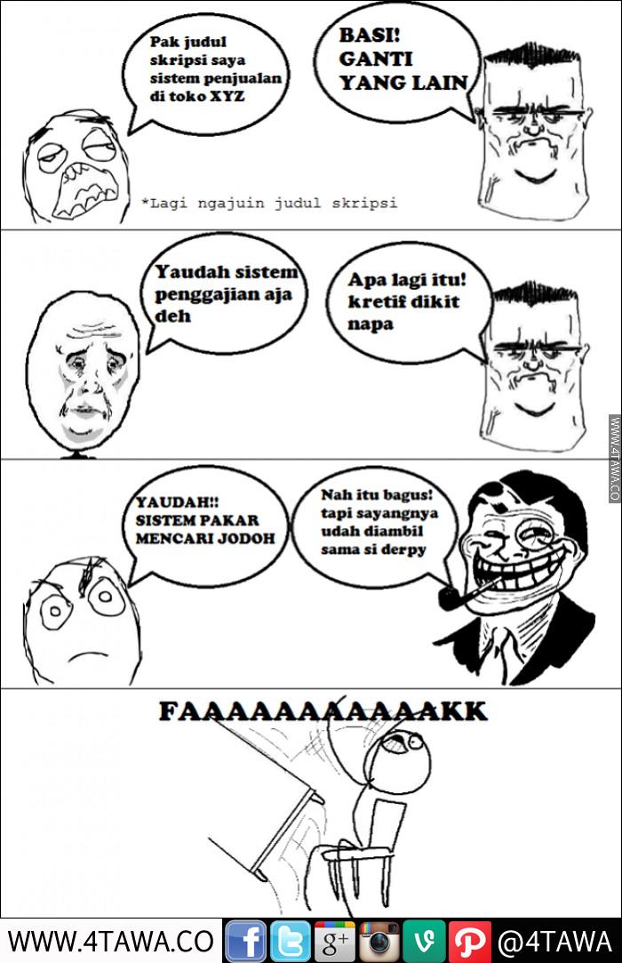 obrolan dosbing dan mahasiswa kocak 1-13 © 2016 brilio.net