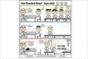 13 Obrolan kocak dosen pembimbing dan mahasiswa bikin ngakak!