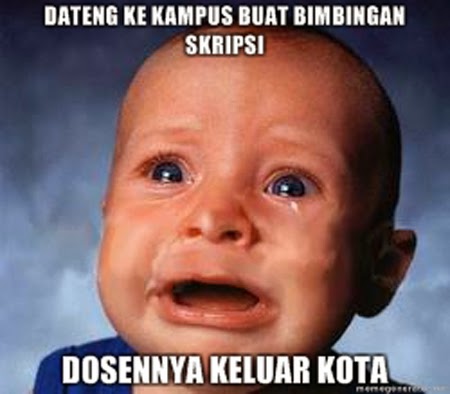 20 meme skripsi ujian terberat mahasiswa © 2016 brilio.net