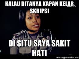 20 meme skripsi ujian terberat mahasiswa © 2016 brilio.net