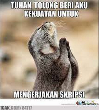 20 meme skripsi ujian terberat mahasiswa © 2016 brilio.net