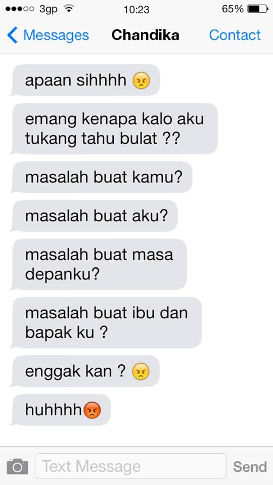 chat cinta penjual tahu bulat 1-27 © 2016 brilio.net chat cinta penjual tahu bulat 1-27 © 2016 brilio.net