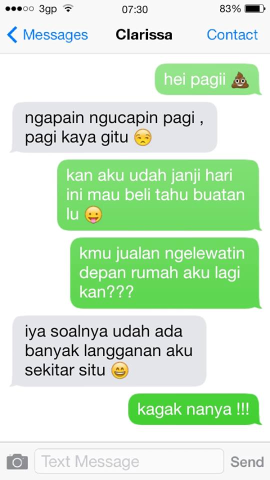chat cinta penjual tahu bulat 1-27 © 2016 brilio.net chat cinta penjual tahu bulat 1-27 © 2016 brilio.net