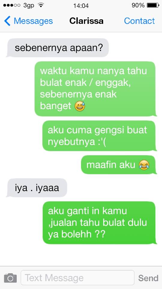 chat cinta penjual tahu bulat 1-27 © 2016 brilio.net chat cinta penjual tahu bulat 1-27 © 2016 brilio.net