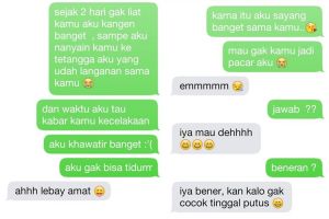 27 Obrolan cinta 'tahu bulat' bikin gemas sendiri, romantis deh! 