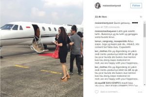 Mulan melahirkan, Bunda Maia pamer pacar?