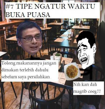 10 tipe orang buka puasa © 2016 brilio.net