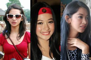 Poppy Bunga, dulu cantik dan seksi kini jadi mama muda berhijab!