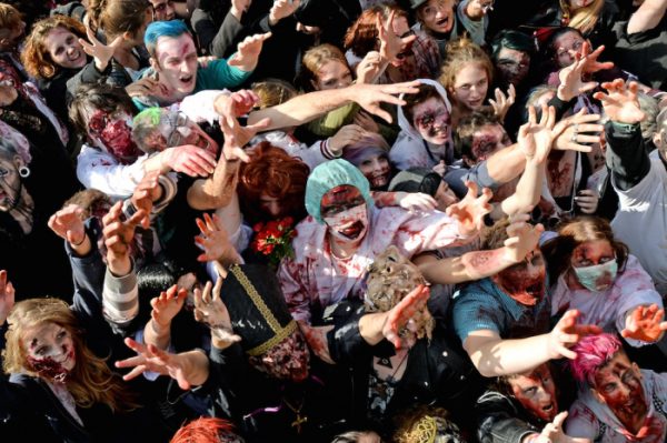 16 Foto makeup zombie ini bikin kamu merinding,  awas nggak bisa tidur
