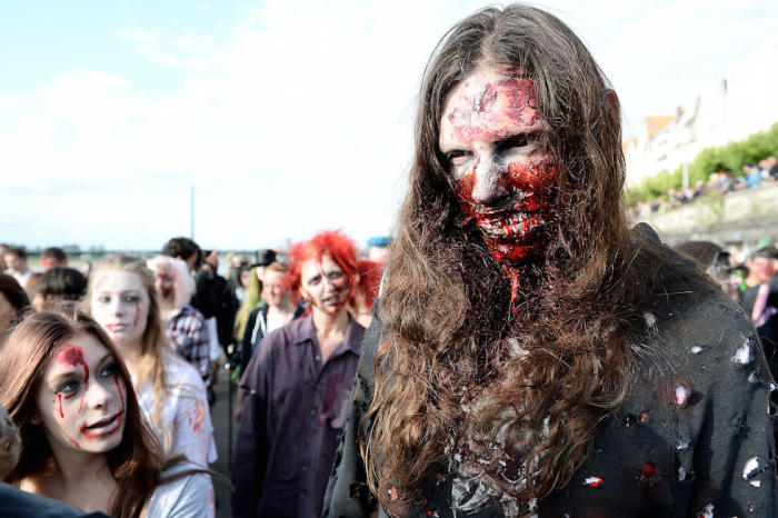 16 Foto makeup zombie ini bikin kamu merinding,  awas nggak bisa tidur