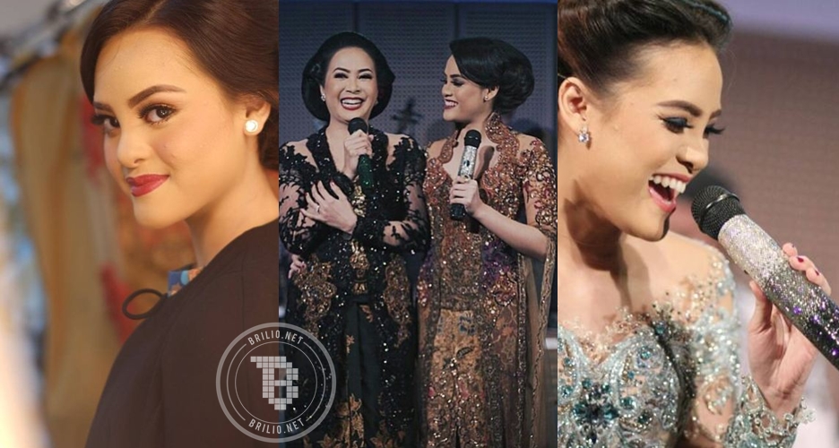 Cantiknya Intan Soekotjo, penyanyi keroncong yang ikuti jejak ibunya