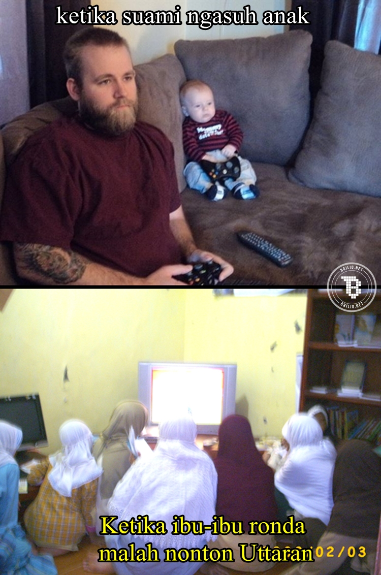 meme suami vs istri 1-6 © 2016 brilio.net