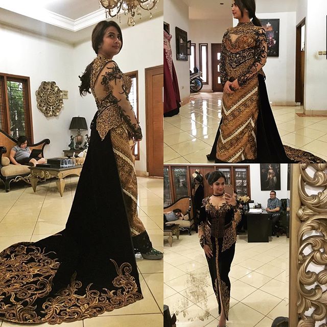 Fitting baju pengantin, Vanessa Angel siap masuk keluarga Soekarno?