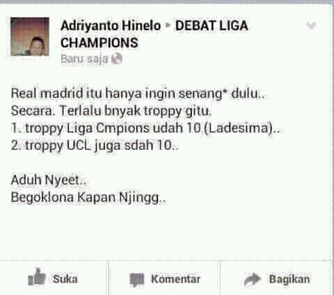 fans bola gagal paham © 2016 brilio.net fans bola gagal paham © 2016 brilio.net