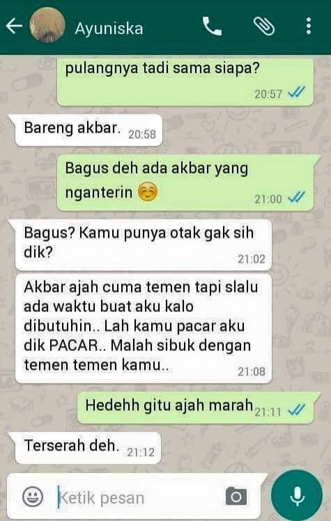 penyesalan baru datang setelah p-acar ditikung teman 1-14 © 2016 brilio.net