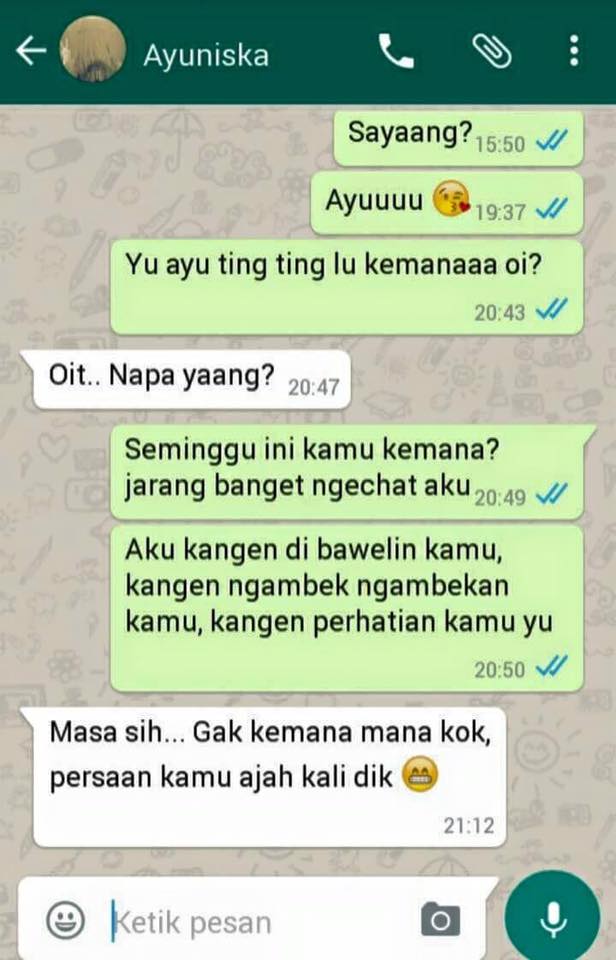 penyesalan baru datang setelah p-acar ditikung teman 1-14 © 2016 brilio.net