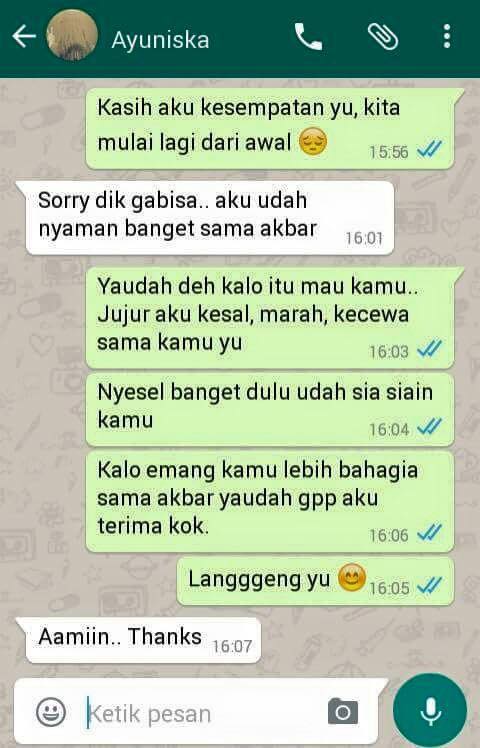 penyesalan baru datang setelah p-acar ditikung teman 1-14 © 2016 brilio.net