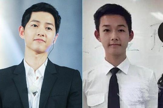 Wajahnya mirip banget, mungkinkah pramugara ini Song Joong Ki?