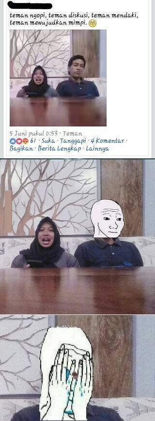 meme cuma teman © 2016 brilio.net