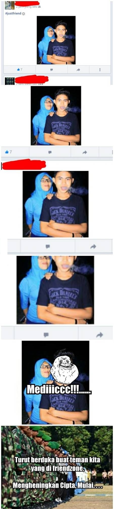 meme cuma teman © 2016 brilio.net