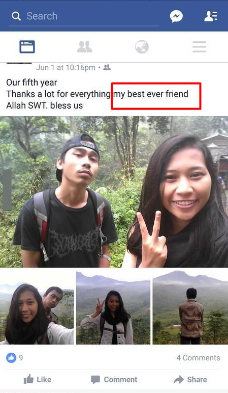 meme cuma teman © 2016 brilio.net